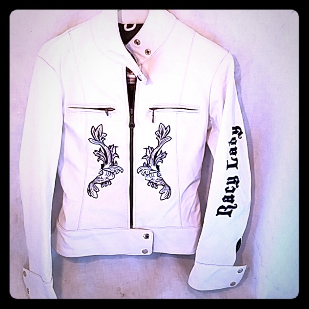 Race Lady Leather Jacket